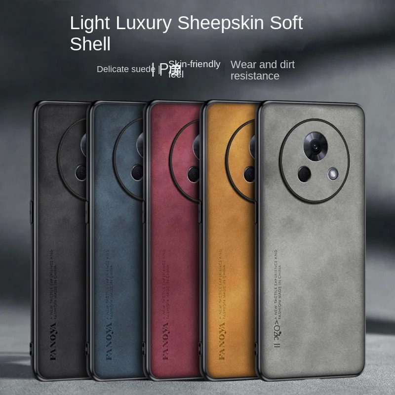 New Phone case Meizu Lucky 08 Frosted Soft Vintage Leather Anti Drop Back Cover Meizu Lucky 08.