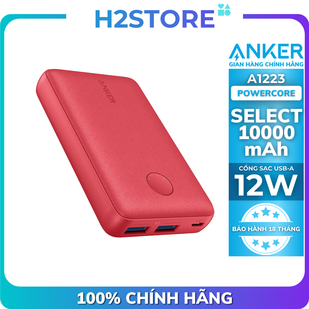 Pin sạc dự phòng Anker PowerCore Select 10000 - A1223