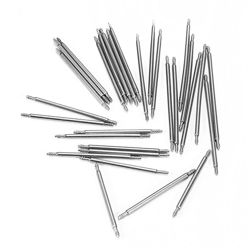20pcs Watch Band Spring Bar 1.8mm Diameter with tool Strap Link Pins Repair Watchmaker Tools width 8mm 9mm 10mm 11mm12mm 13mm 14mm 15mm 16mm 17mm 18mm 19mm 20mm 21mm 22mm 23mm 24mm 25mm 26mm