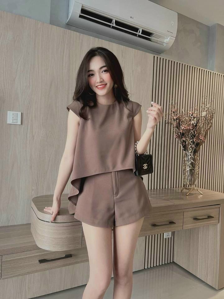SÉT BỘ ĐÙI ÁO ĐUÔI CÁ SIÊU XINH