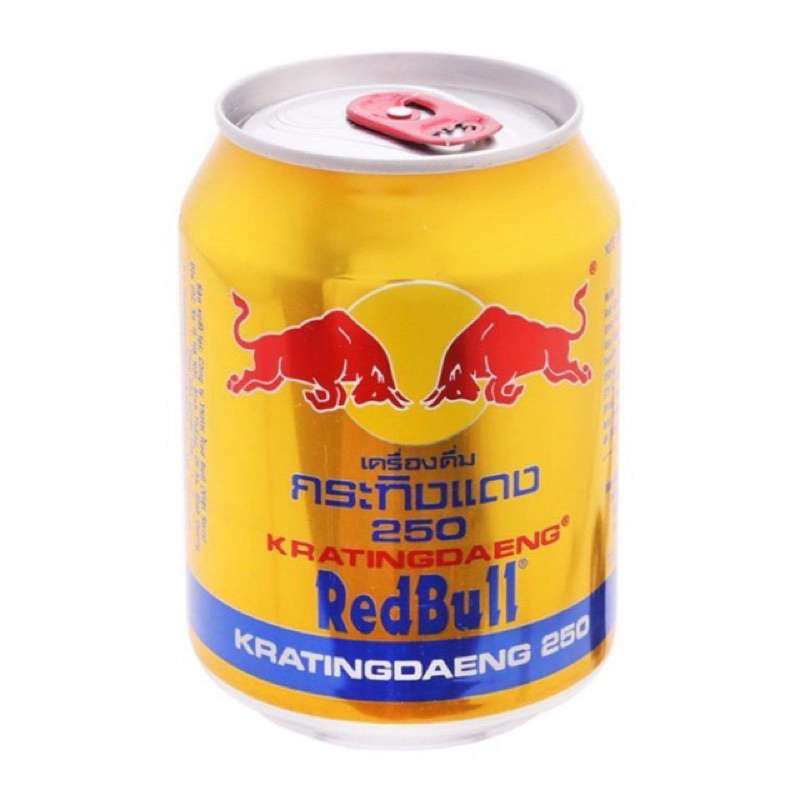 Lốc 6 Lon Bò Húc Thái Lan x 250ml [Hàng Chuẩn Thái]