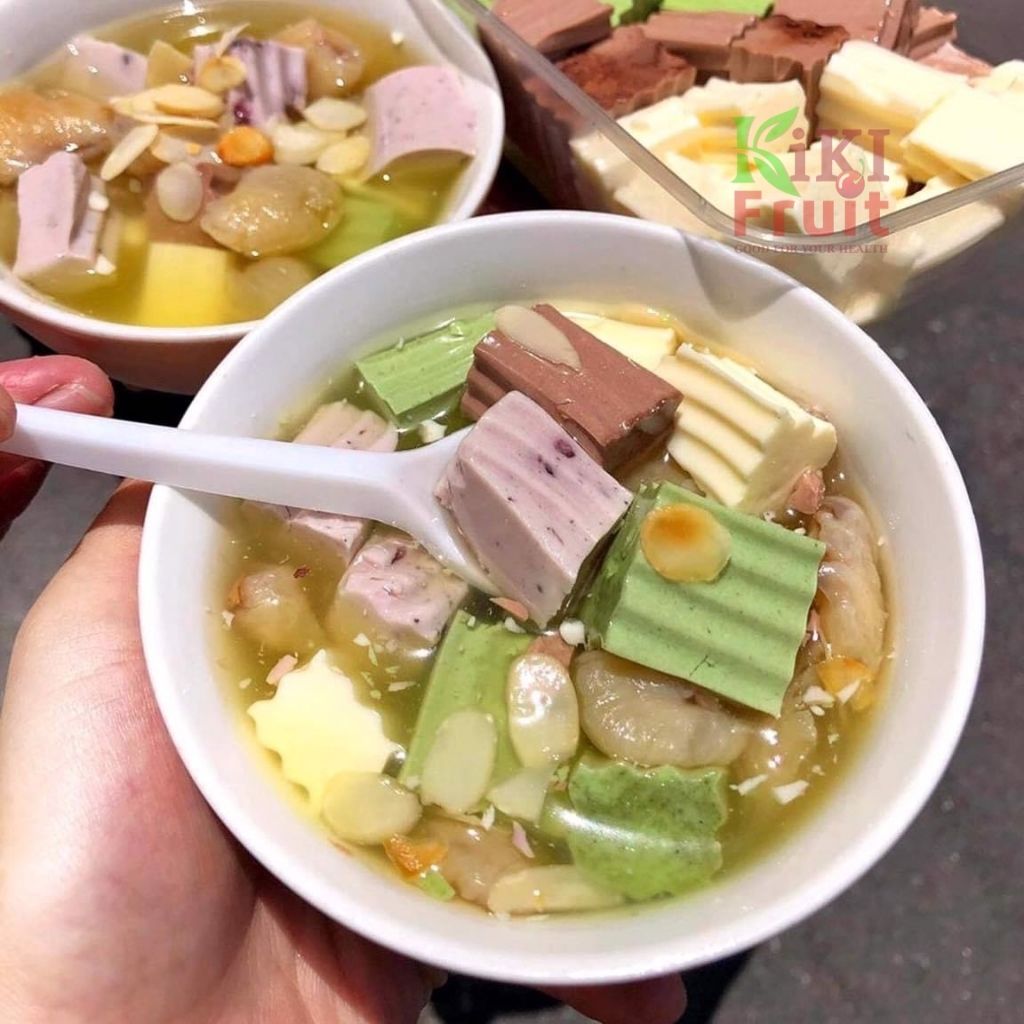 Combo 2 Set Chè Ngon, Chè Khúc Bạch Chè Dưỡng Nhan - KiKi Fruit
