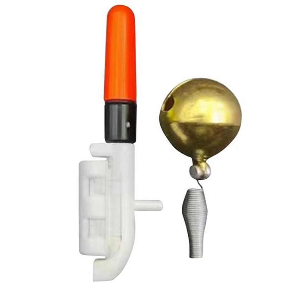 XEANG Dụng cụ câu cá Câu cá đá Pin cr425 Câu cá đêm Không thấm nước Có chuông Đèn phao câu cá Que phát sáng Đèn Cần Câu Cá Đèn cần câu