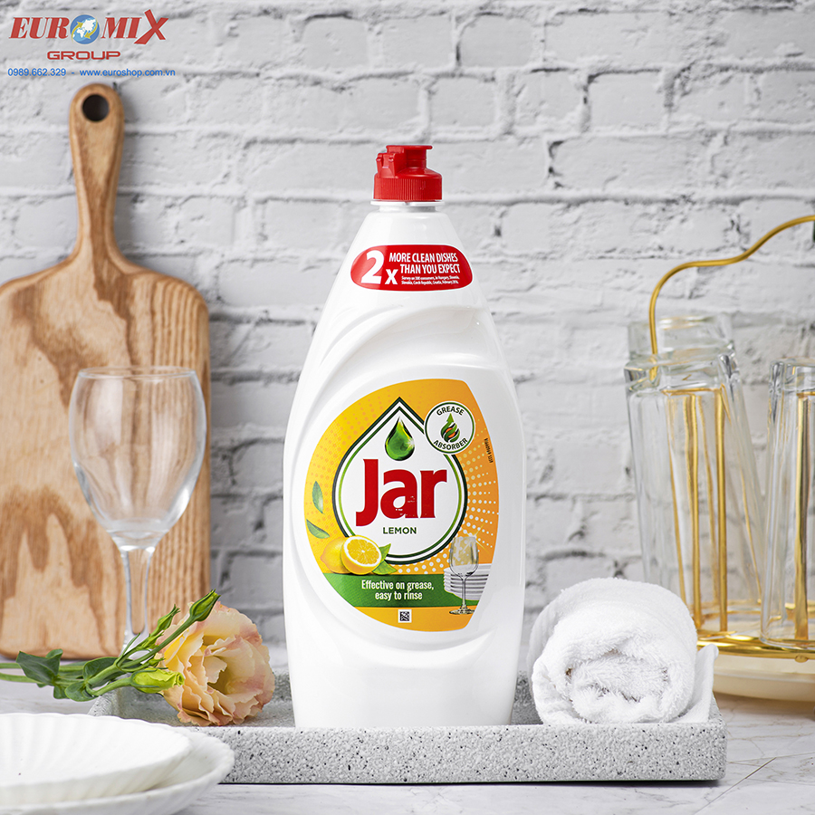 Nước Rửa Bát Jar 900ml Lemon