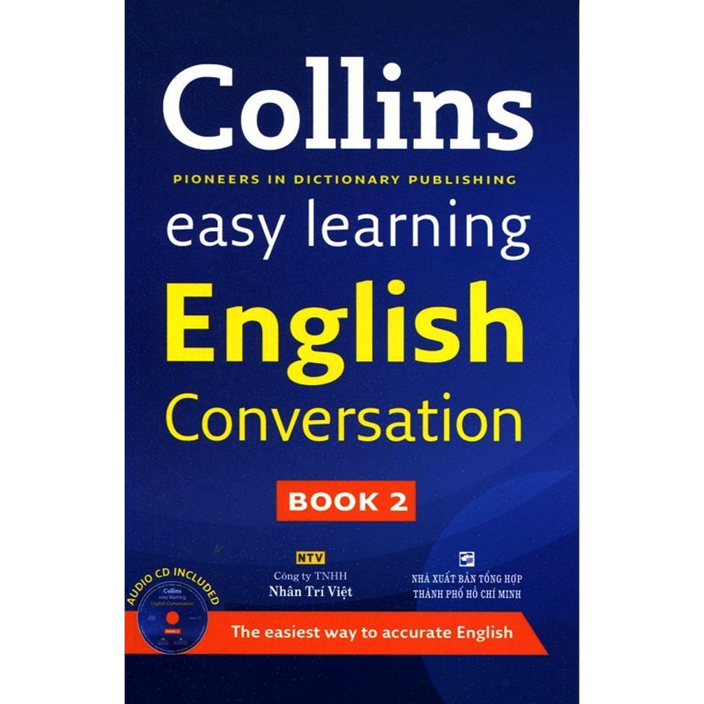 Nhà sách Minh Tâm _ Sách - Collins Easy Learning English Conversation - Kèm CD
