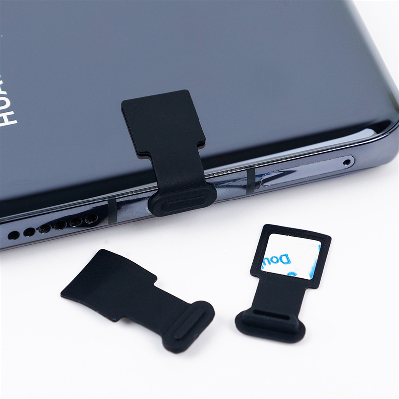 Đầu Cắm Chống Bụi Cổng Sạc Silicon Mềm Mới/Cho Micro USB Type-c Tương Thích Với iPhone IOS Nút Chặn Chống Bụi Chống Thất Lạc Có Thể Tái Sử Dụng