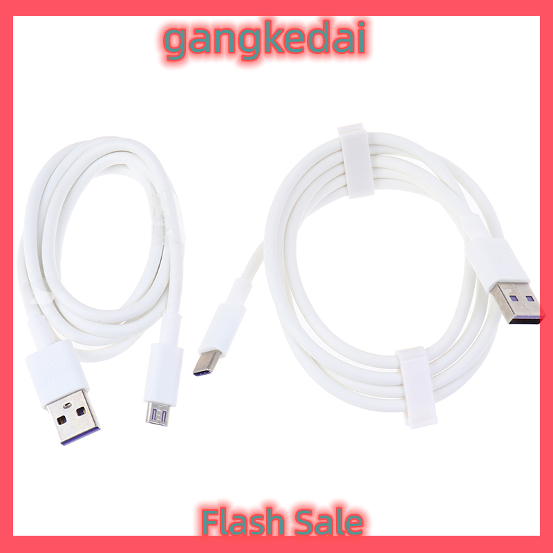 Gangke Cáp Micro USB/Type-C 5A Cáp Sạc Nhanh Cáp sạc USB Android đồng bộ dữ liệu