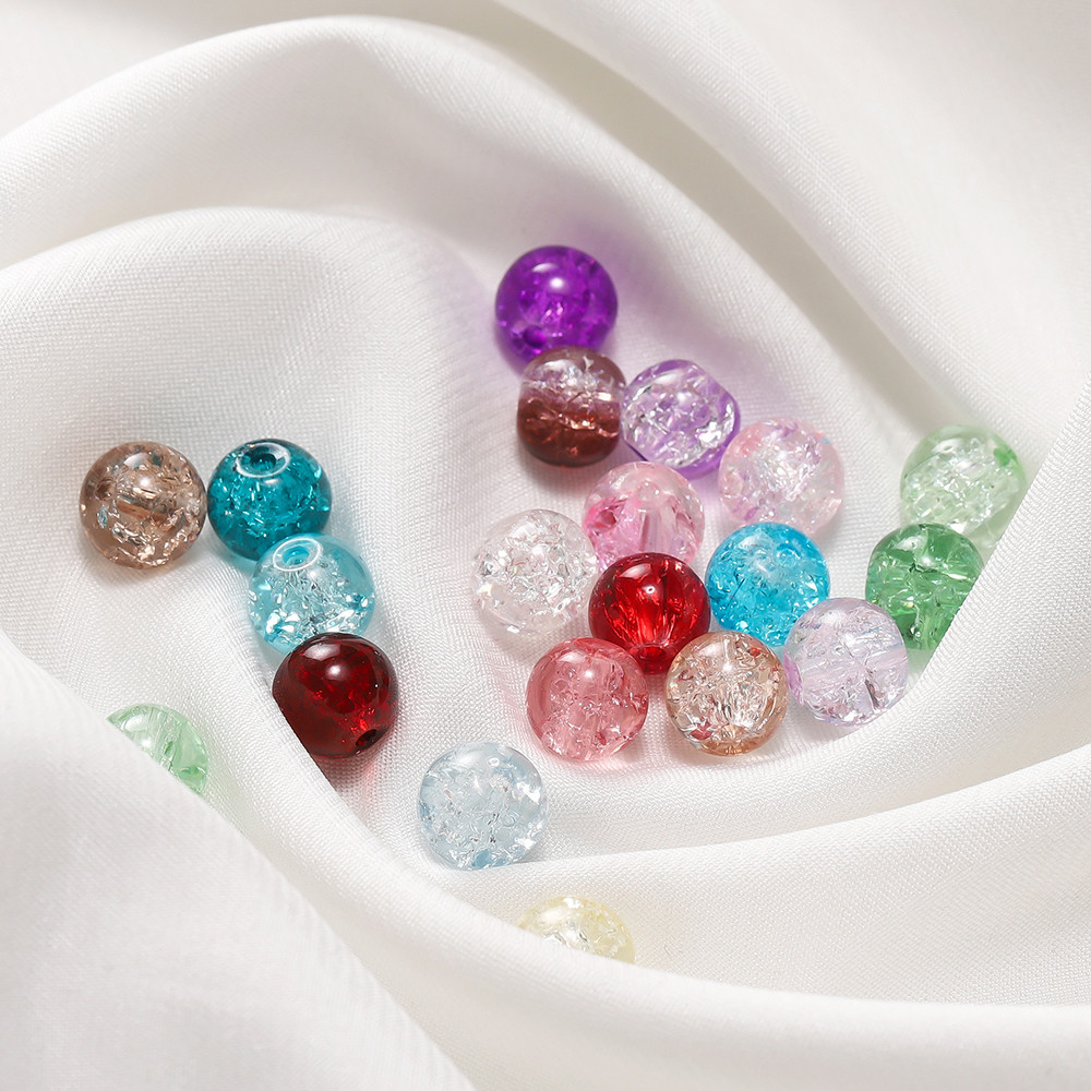 St.%20kunkka%2050Pcs%208mm%20Monochrome%20Popcorn%20Beads%20Crack%20Beads%20Glass%20Beads%20Cracked%20Burst%20Beads%20Fashion%20Accessories%20for%20Handmade%20diy%20Bracelet%20Necklace%20Jewelry%20-%20Image%208