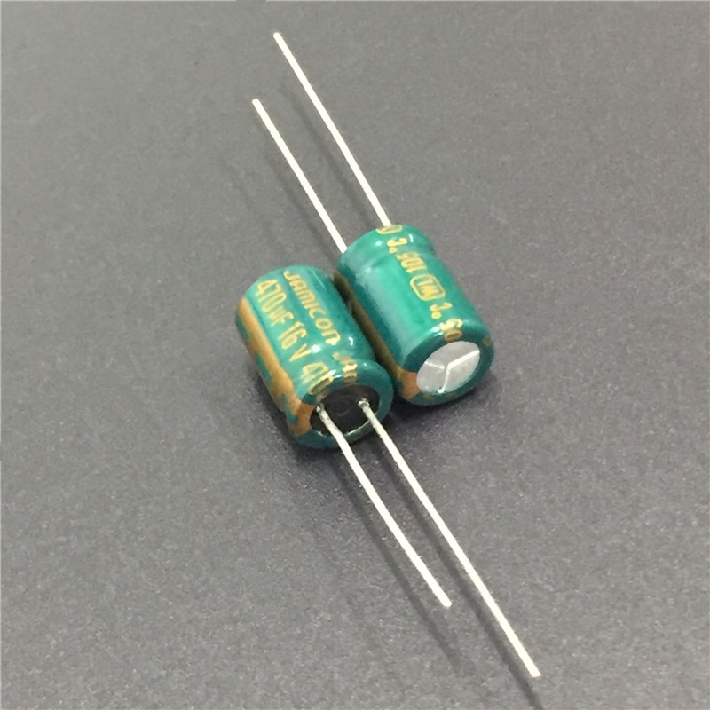 10pcs 470uf 16v jamicon wl series low impedance 8x11.5mm 16v470uf aluminum electrolytic capacitor