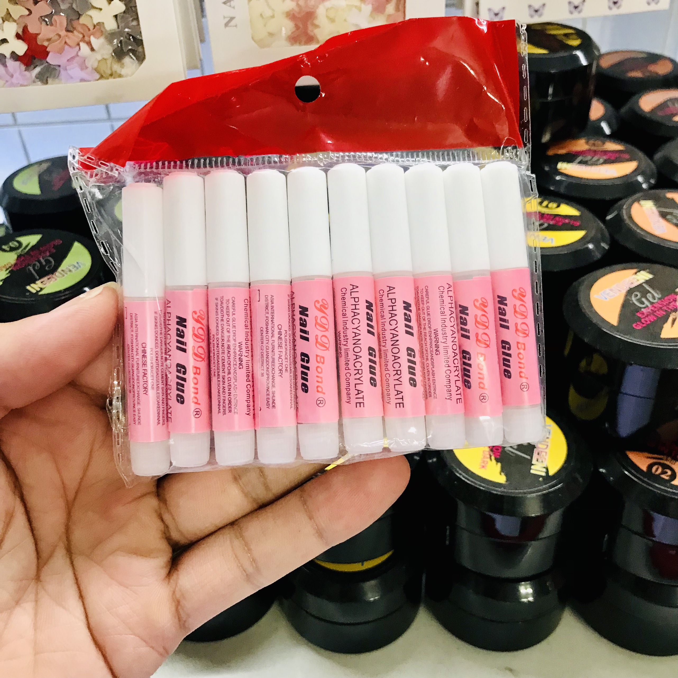 Keo dán móng giả Nail Glue - Ống 2g