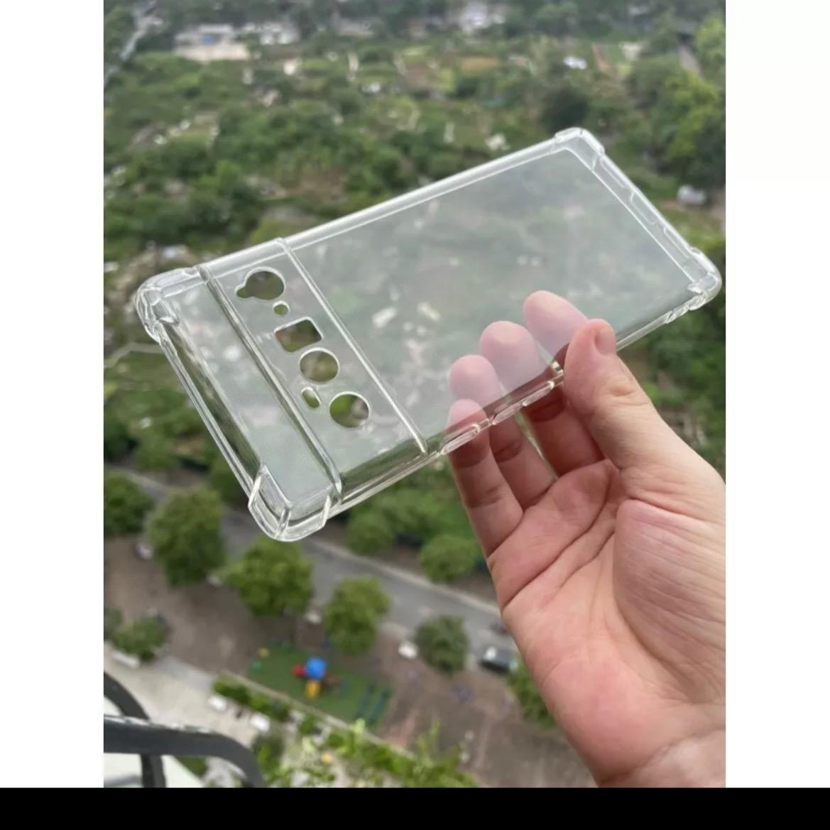 Ốp lưng Google Pixel 6 , Pixel 6 Pro dẻo trong chống sốc 4 góc