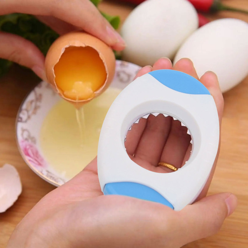 ⚡️Fast Delivery⚡️Practical Metal Egg Topper Cutter Shell Opener Steel Boiled Egg Open Creative Boiled Egg Opener Kitchen Tools