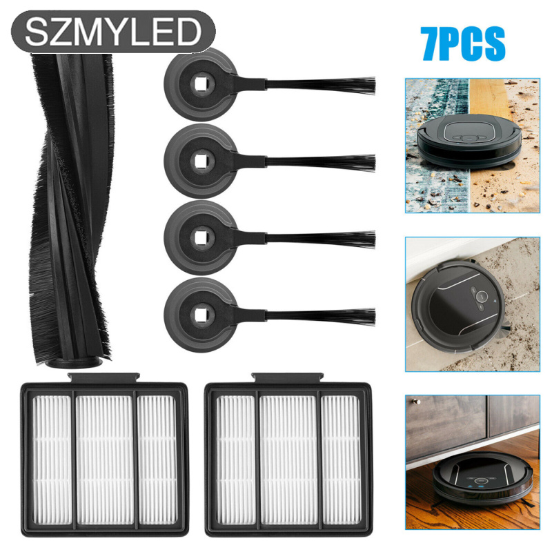 7pcs Vacuum Cleaner Replacement Parts Makeup Brush Set Compatible For Shark Ion Robot S87-rv750