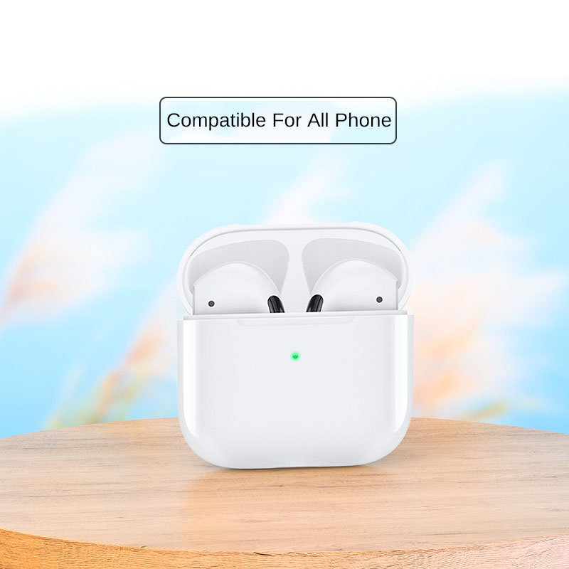 Mini Pro 4 tai nghe bluetooth TWS Tai nghe không dây tai nghe thể thao Earbuds