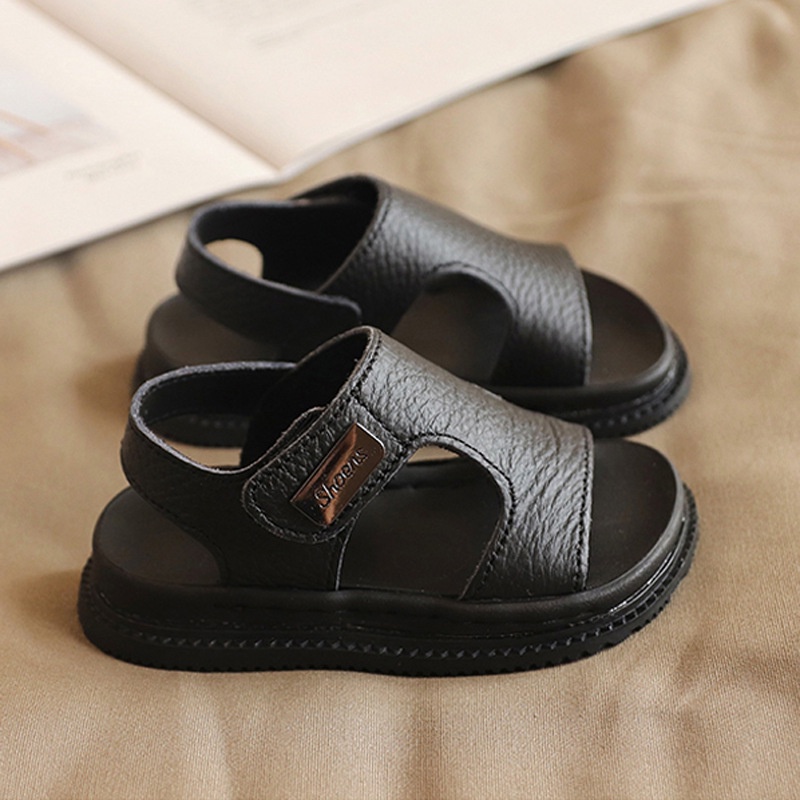 Dép sandal bé trai quai hậu size 21-30 phong cách Hàn Quốc SDT09