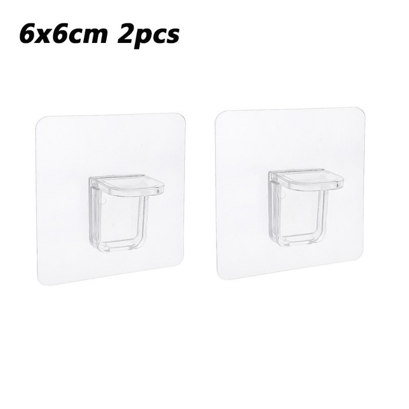 2/4PCS Cabinet Bracket Shelf Bracket Punch-Free Strong Partition Layer Fixed Hook Home Kitchen Accessories