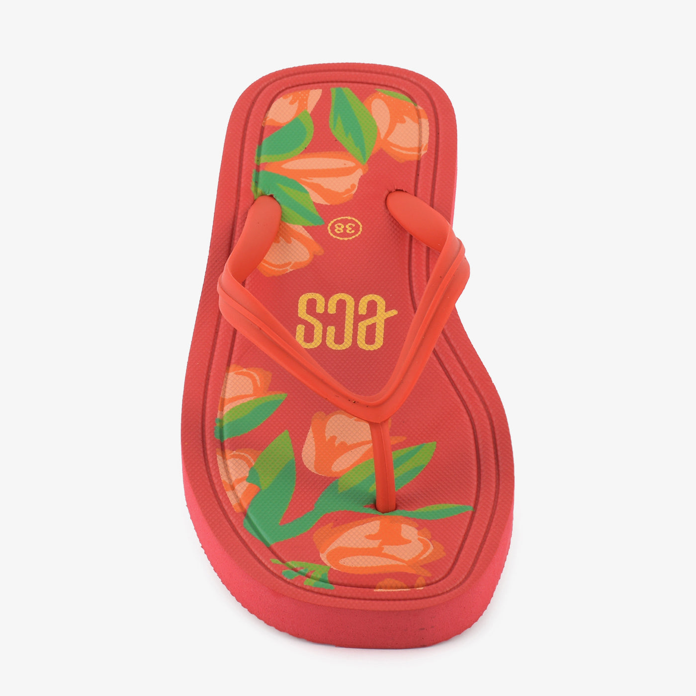 ECS Bloom Flip Flat Chappal For Women. 