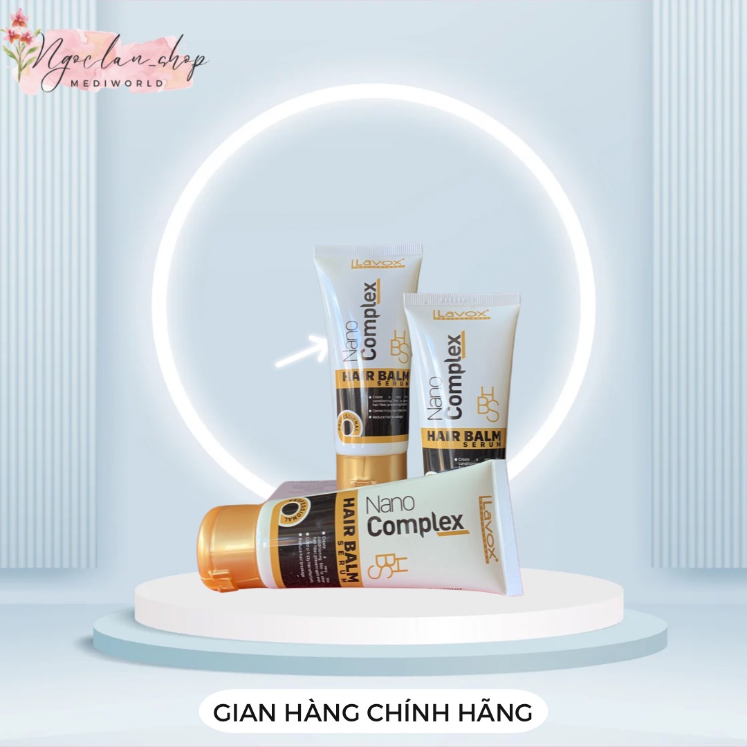 Dầu dưỡng tóc Nano Complex Lavox 60ml - Mediworld.store