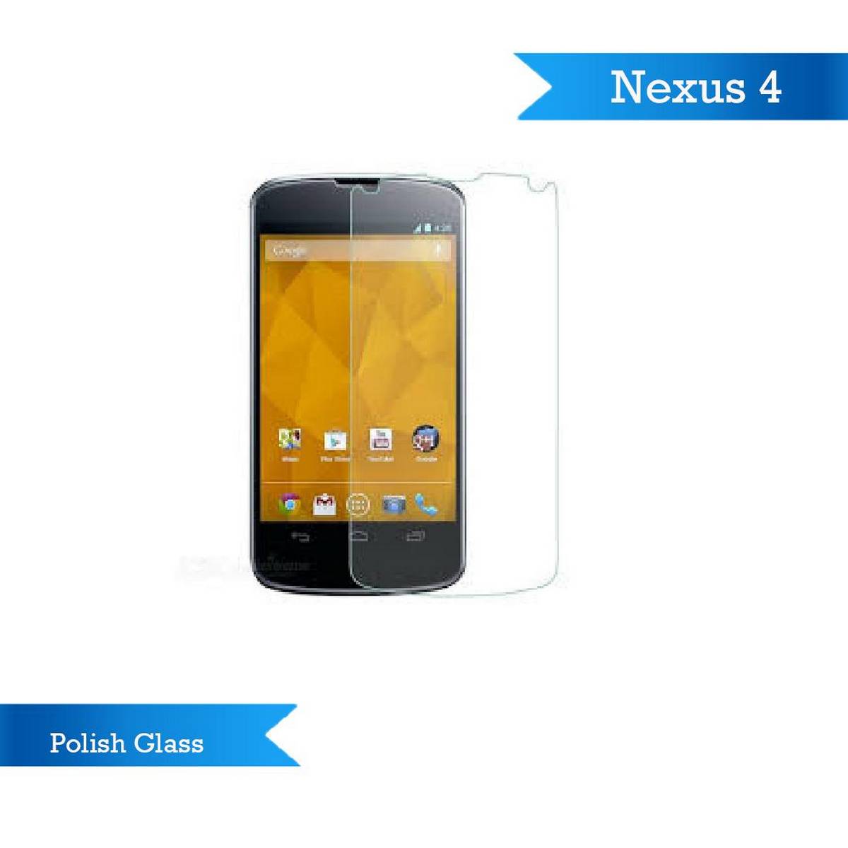 Nexus 4 Tempered Glass Screen Protector Polish Glass For Nexus 4