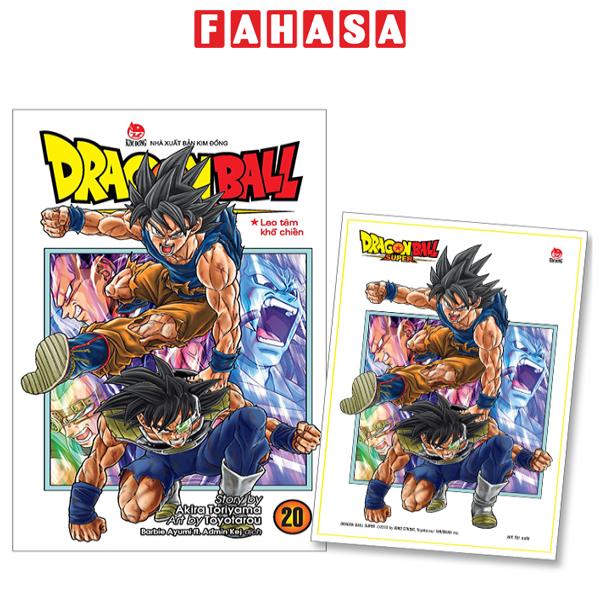 Fahasa - dragon ball super - tập 20: lao tâm khổ chiến - tặng kèm postcard