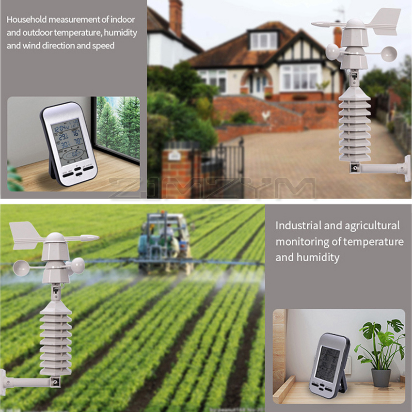 【Tech-savvy】 Professional Wireless Weather Station Anemometer Out Wind ...