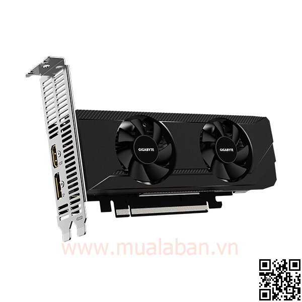 Card màn hình Gigabyte Radeon RX 6400 D6 LOW PROFILE 4G (GV-R64D6-4GL)