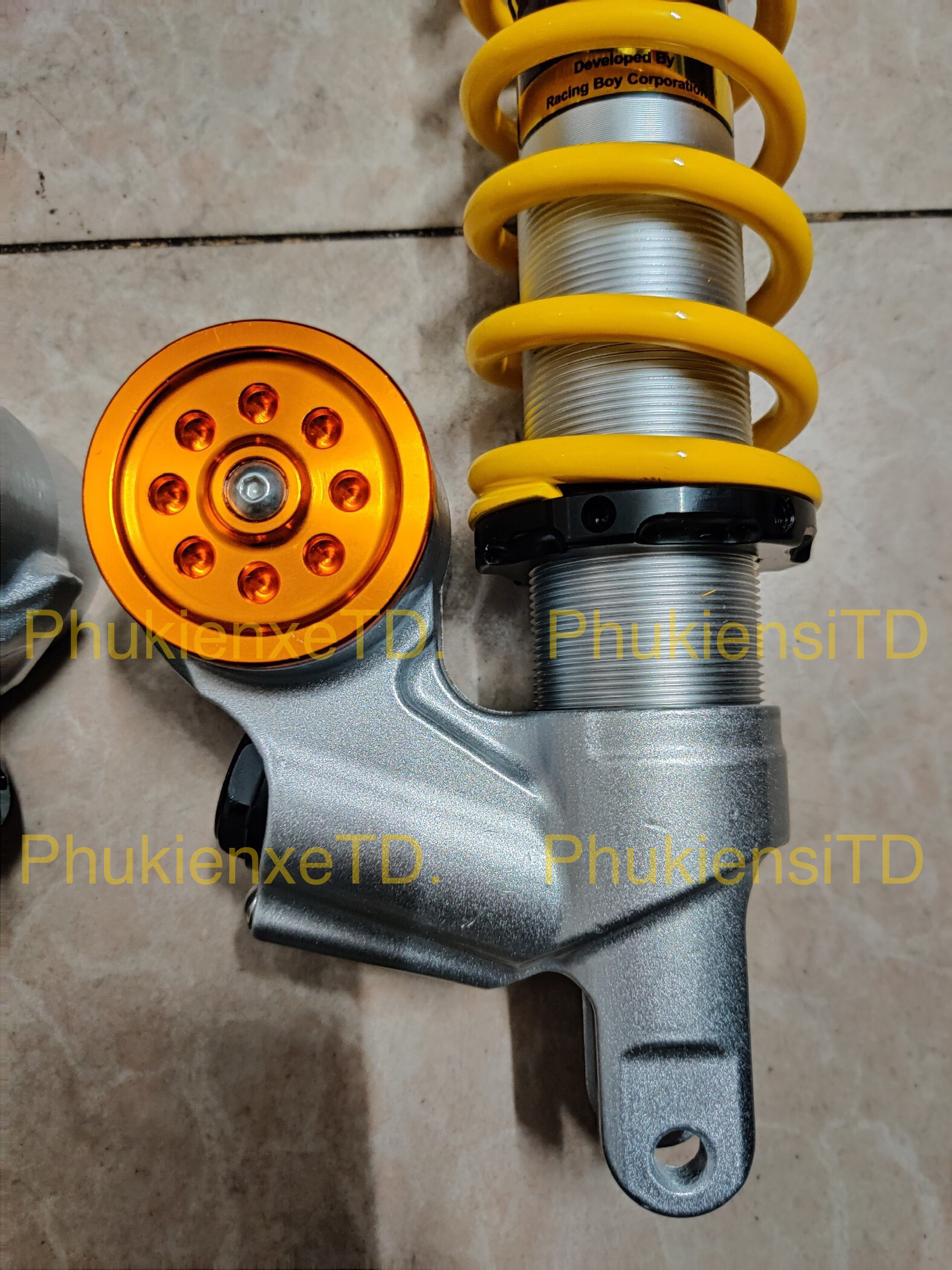 Phuộc RCB bình ngược lắp SH Việt Nam 360mm