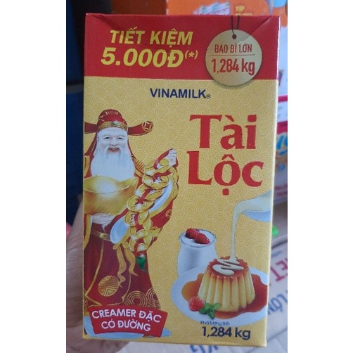 Sữa đặc Vinamilk Tài Lộc 1.284kg (hộp giấy)