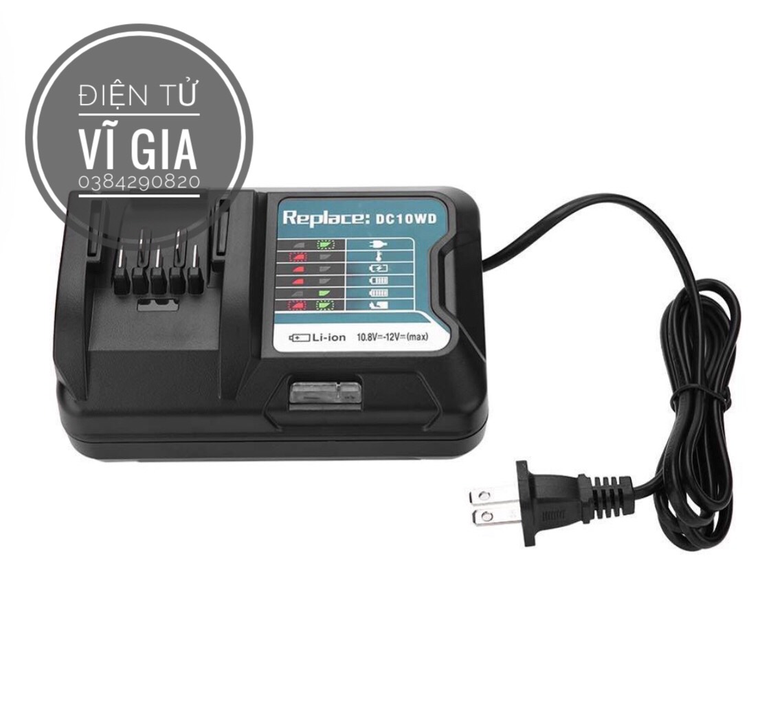 Sạc pin Makita 12V max DC10WD 2A