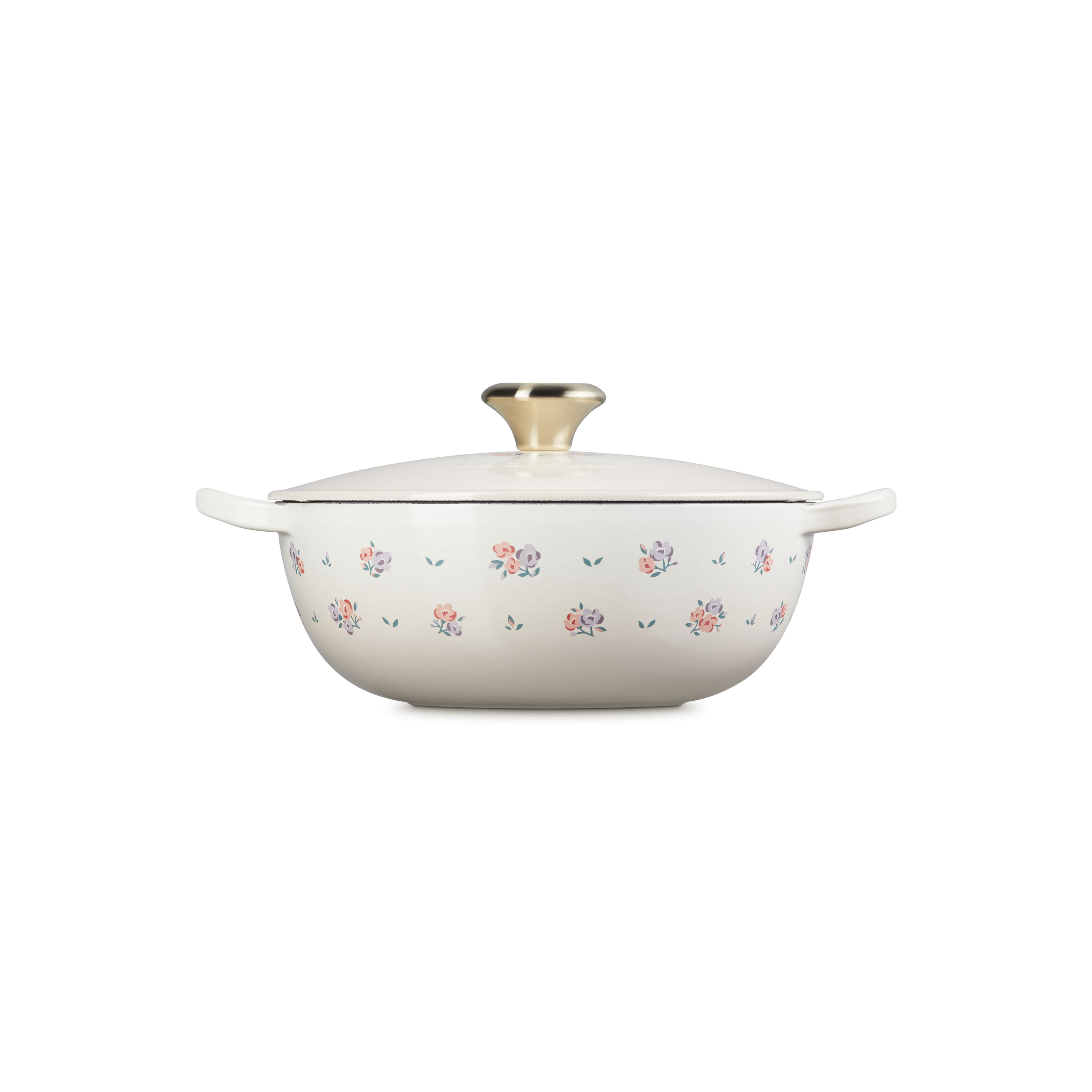 LE CREUSET プチフラワー　マルミット　24cm 3da0e74502abe9bd1025dfce8b35fc