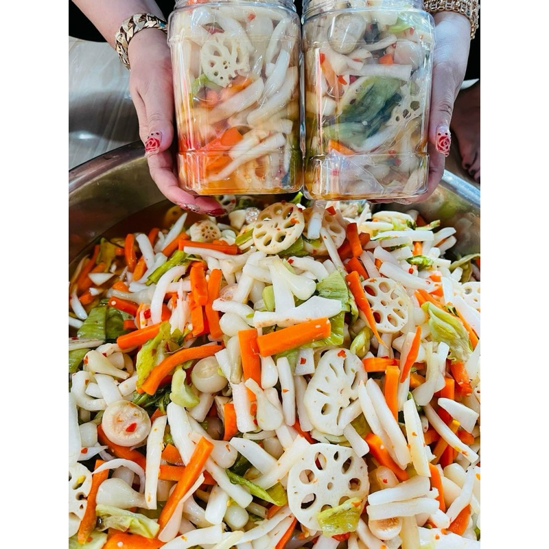 DƯA MÓN NGÂM CHUA NGỌT hủ 700g