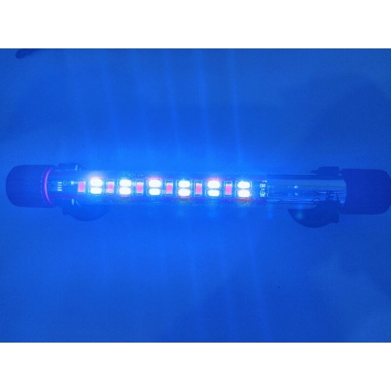 Lampu LED Celup Tanning Aquarium Aquascape SAKKAI PRO DAY NIGHT+ UVA & UVC T4 K50