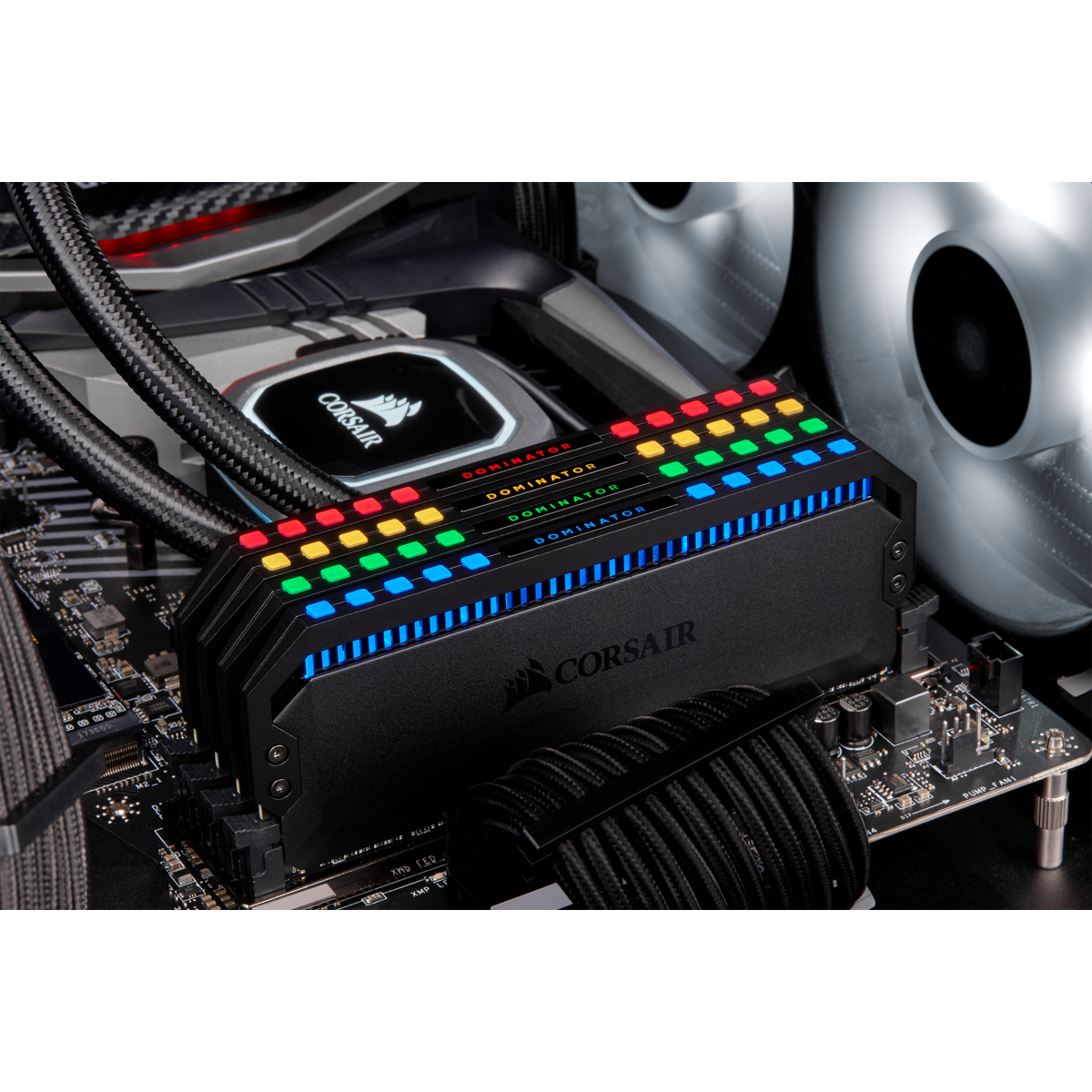 CORSAIR DOMINATOR PLATINUM RGB 16GB (2 X 8GB) DDR4 DRAM 3200MHZ