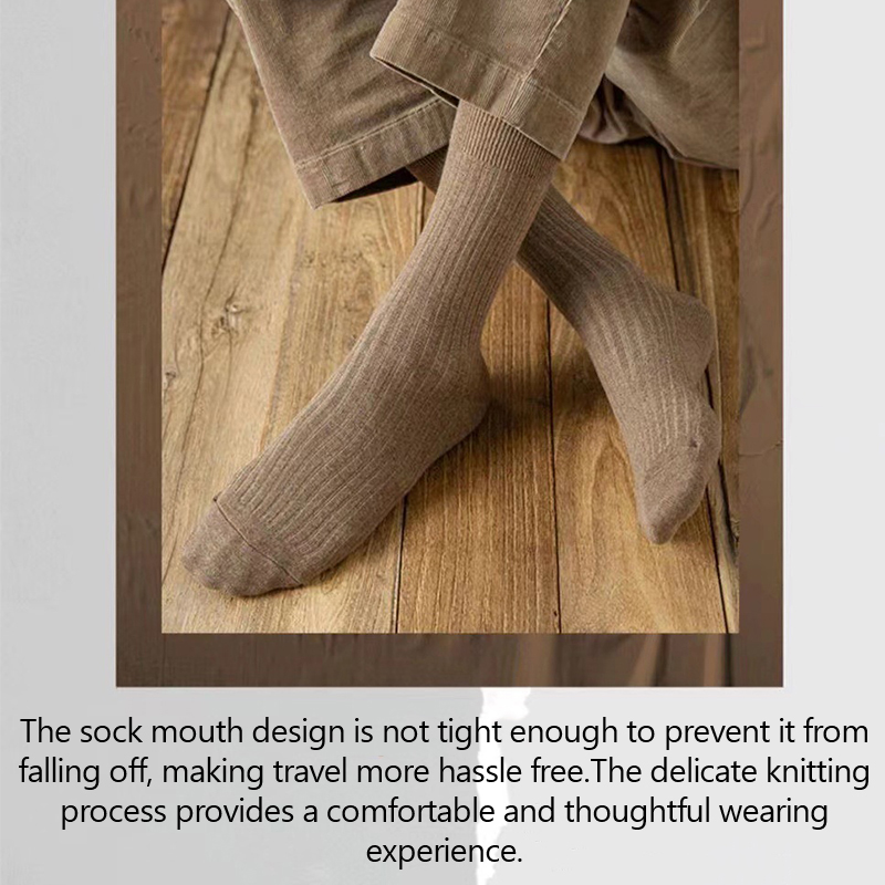 Outoddr%20Socks%20Long%20Casual%20New%20Autumn%20Warm%20Plain%20Absorb%20Sweat%20Sport%20Cotton%20Socks%20Solid%20Color%20Korean%20Style%20School%20Breathable%20DUJU%20-%20Image%204