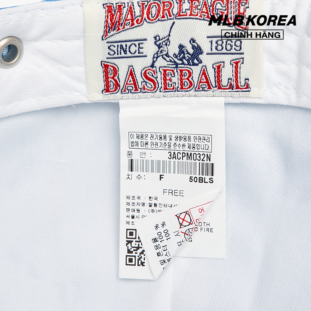 MLB - Nón bóng chày thời trang Monogram Ball 3ACPM032N-50BLS