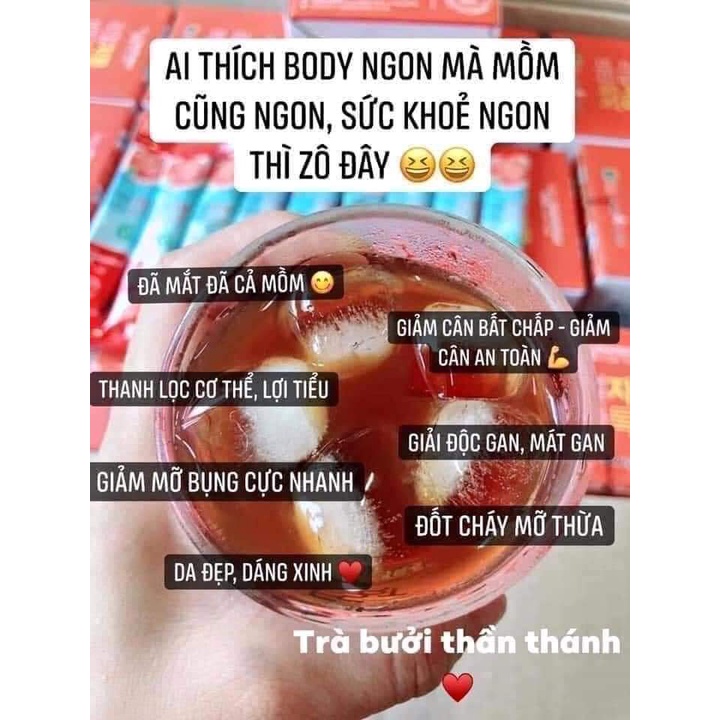 Trà bưởi giảm cân Sanga Hàn Quốc