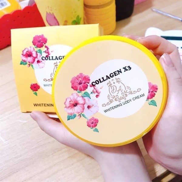 Kem dưỡng trắng da body Collagen X3 (Xịn)