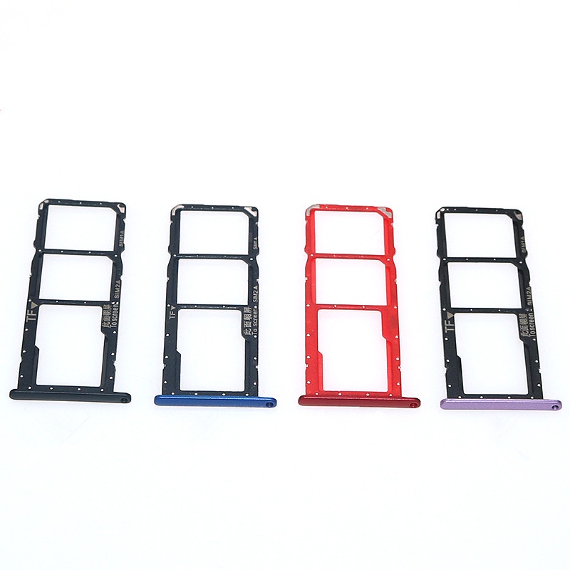 For huawei honor 8x sim sd card trays holder micro sd slot socket adapter