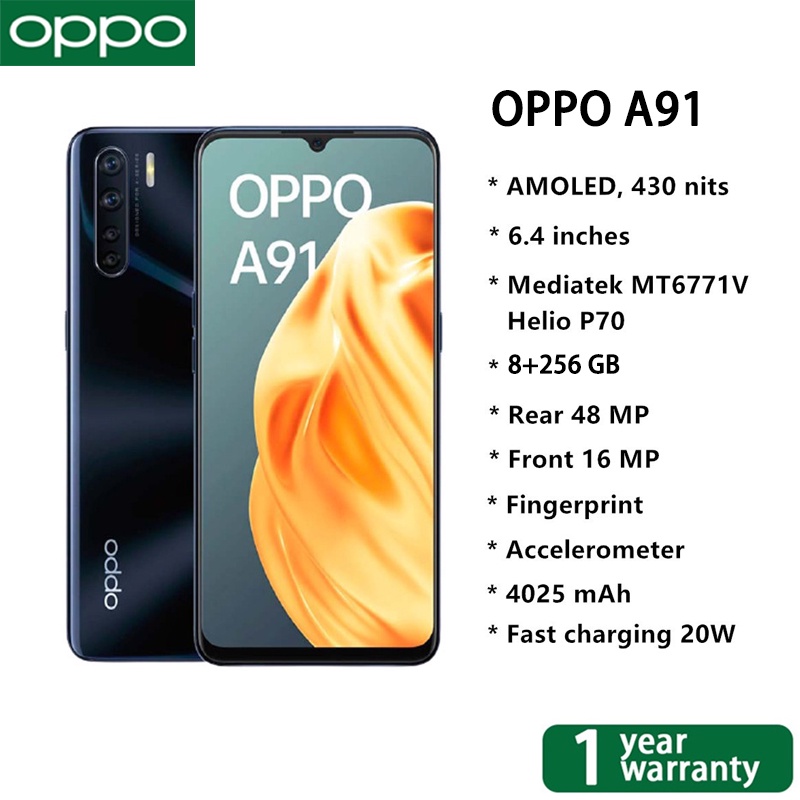 oppo a91 mah