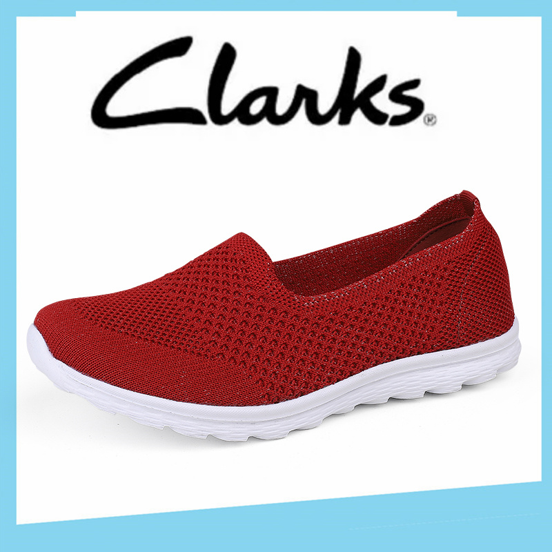 Clarks giày nữ giày thể thao Giày thể thao nữ Đôi giầy đen