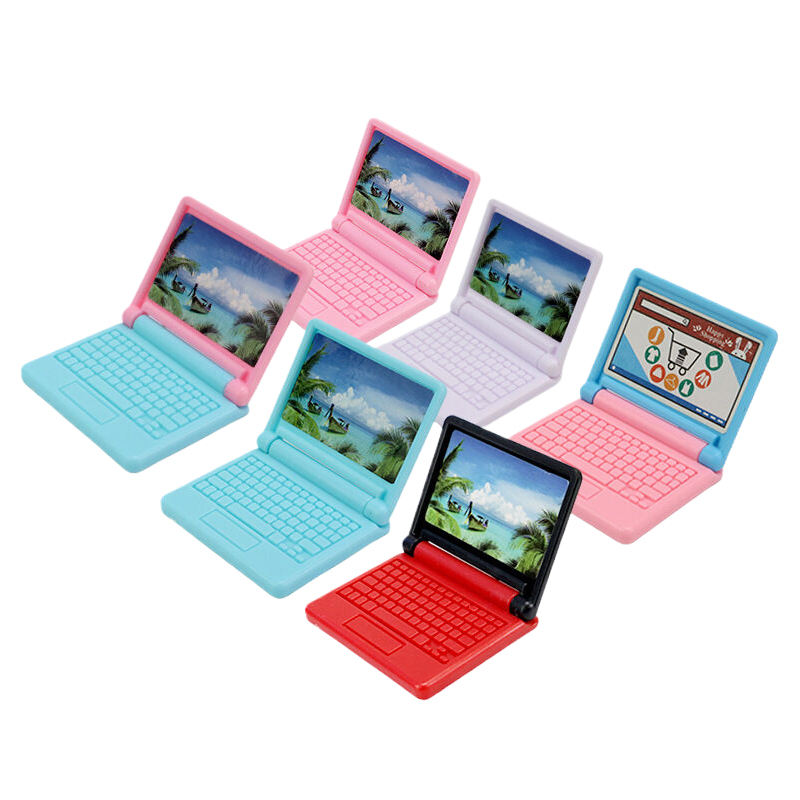 Miniature%20Cartoon%20Simulation%20Laptop%20Mini%20Model%20Toy%20Doll%20House%20Home%20Scene%20Decoration%20Props%20-%20Image%203