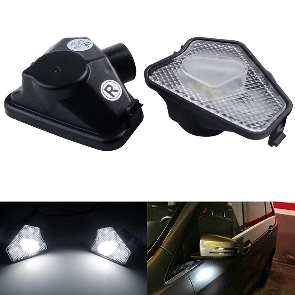 Add Style and Functionality with LED Side Mirror Puddle Light for Mercedes