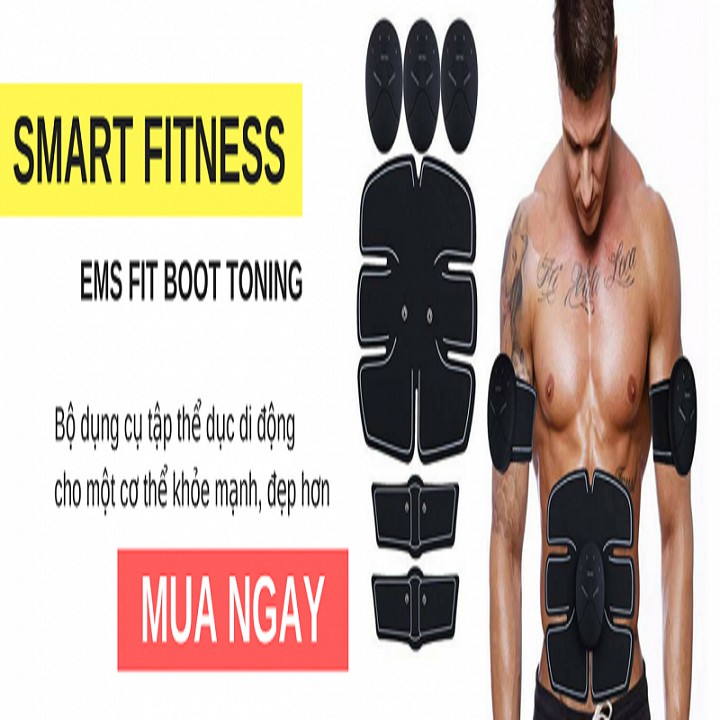 (BH12) Dụng Cụ Tập Cơ Bụng 8 Múi