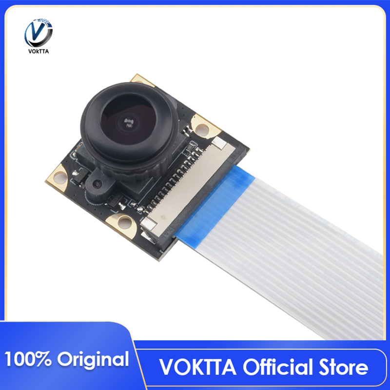 Voktta for raspberry pi 3/4 generation ov5647 130 degree fisheye wide angle camera module for raspberry pi
