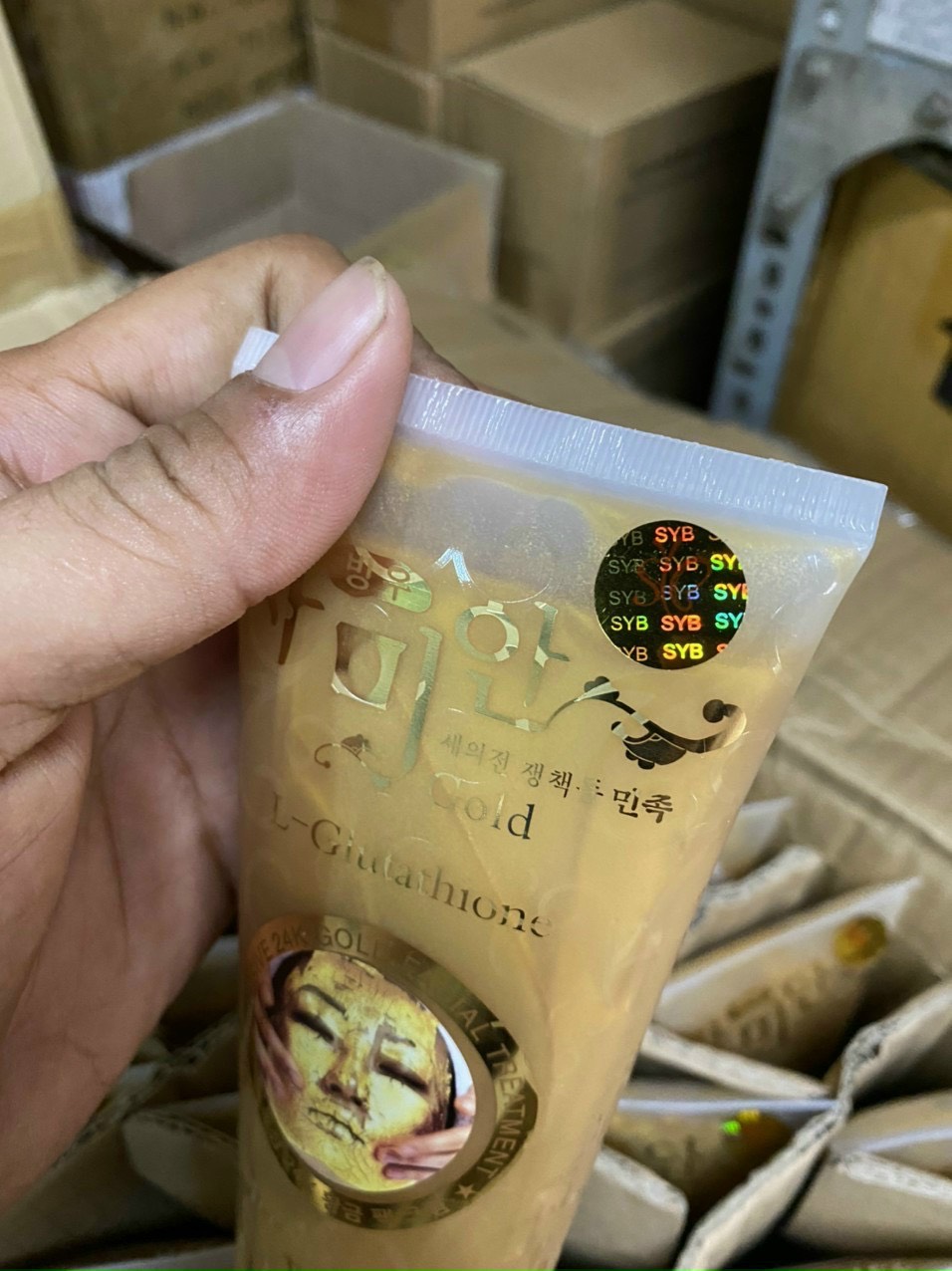 Gel Lột Mặt Nạ Vàng Gold 24k (Hãng Hàn Quốc phân phối tại Thái Lan)