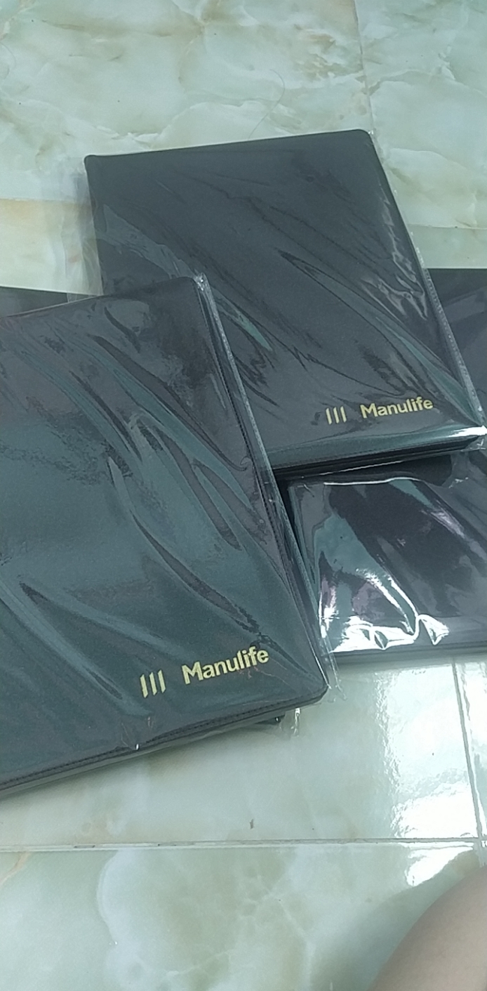 [HCM]BÌA DA ĐỰNG HỢP ĐỒNG MANULIFE