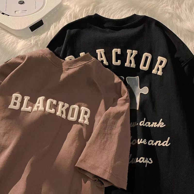 Áo phông Blackor chất cotton su form rộng túi zip