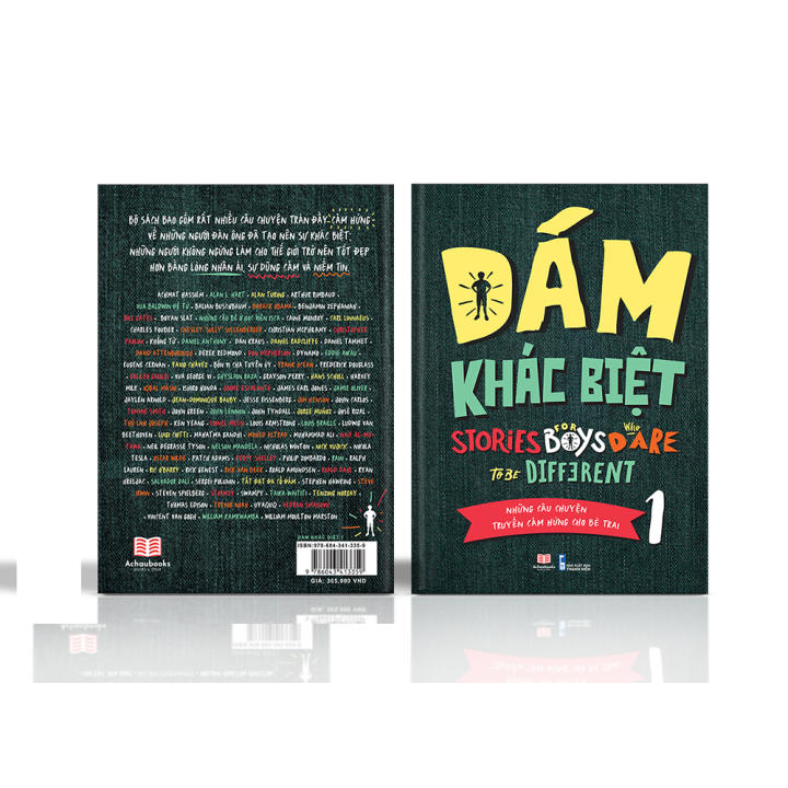 Sách Dám Khác Biệt - Stories for Boys Who Dare to be Different - Nhà Sách Á Châu Books - Hình ảnh 3