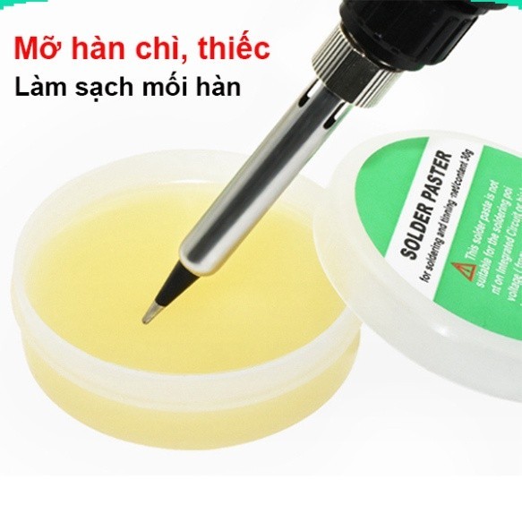 Mỡ hàn chì, han thiếc hỗ trợ hàn mạch ||