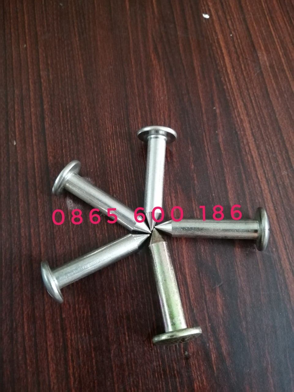 Đinh mốc trắc địa - Combo 05 cái đinh mốc 5cm